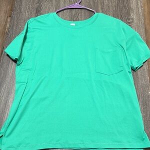 Yogalicious Aqua Short Sleeve Tee